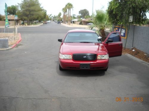 2000 ford crown victoria police interceptor sedan 4-door 4.6l