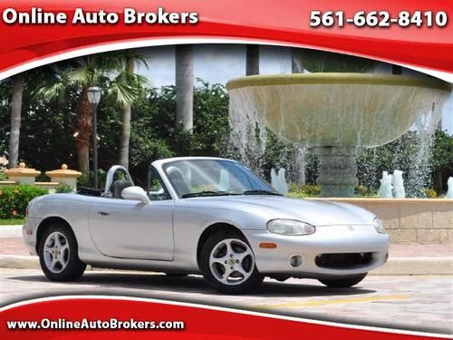 2000 mazda mx-5 miata automatic, runs great, carfax!