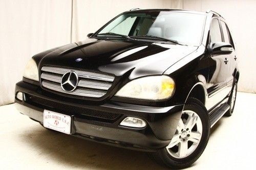 We finance!! 2005 mercedes-benz ml350 4wd moonroof cdchanger tintedwindows