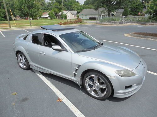 2004 mazda rx-8, leather, sunroof, 6spd, 87k miles, nice car !