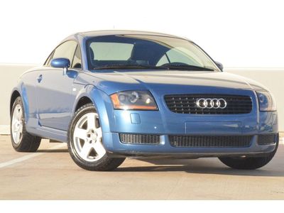 2001 audi tt 1.8t coupe 5spd manual 42k low miles lthr loaded $399 ship