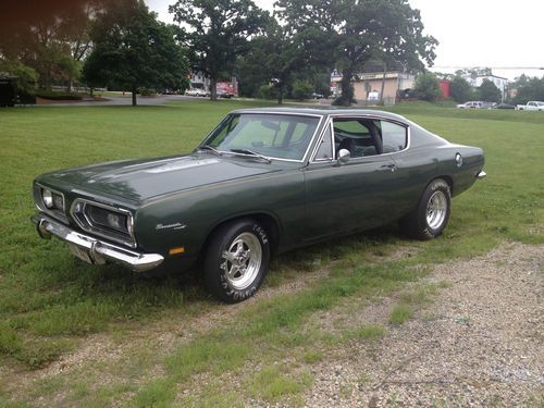 Street /race sport fastback barracuda