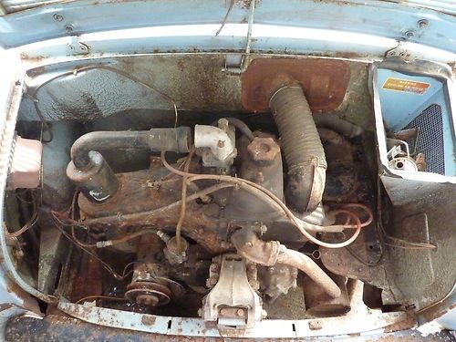 1959 FIAT 500 AUTOBIANCHI TRANSFORMABILE BARN FIND RARE FAST&LOUD IMPORT, image 8