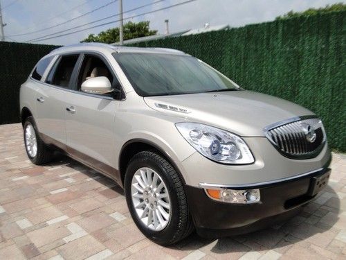 2011 buick enclave 1 owner cxl 8 pass lthr woodgrain pwr pkg more! automatic 4-d