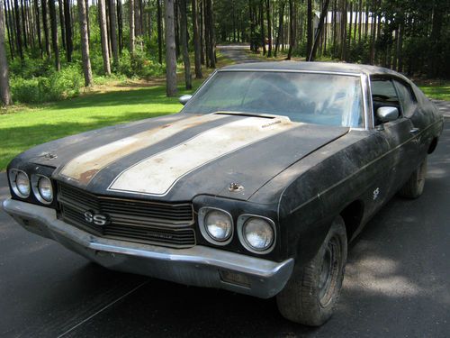 1970 chevelle ss   "barn find"