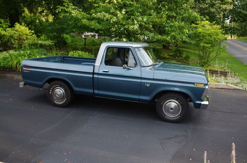 1974 ford f100 2wd short bed fully restored rust free nevada truck