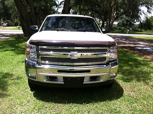 2012 Chevrolet Silverado 1500 LT Crew Cab Pickup 4-Door 5.3L Level kit 4x4, US $32,500.00, image 2