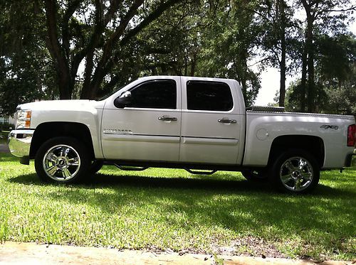 2012 Chevrolet Silverado 1500 LT Crew Cab Pickup 4-Door 5.3L Level kit 4x4, US $32,500.00, image 8