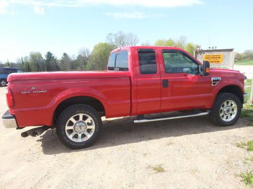 2008 ford f-250 super duty lariat extended cab pickup 4-door 6.4l