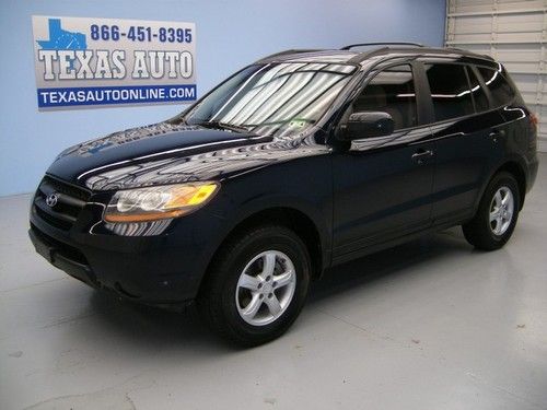 We finance!!!  2008 hyundai santa fe gls auto wood xm 16 rims cd texas auto