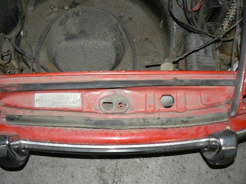 1972 Porsche 911T TARGA  oelklappe side oil filler cap, image 3