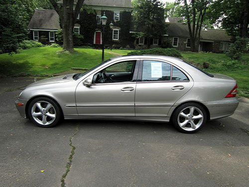 No reserve 2004 mercedes-benz c230 kompressor sedan 4-door 1.8l no reserve