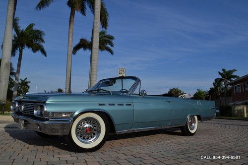 1963 buick electra base convertible 2-door 6.6l