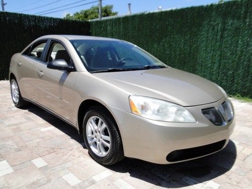 2005 pontiac g6 1 owner fla driven only 39k mi. 3.5l v6 &amp; pwr pkg! automatic 4-d