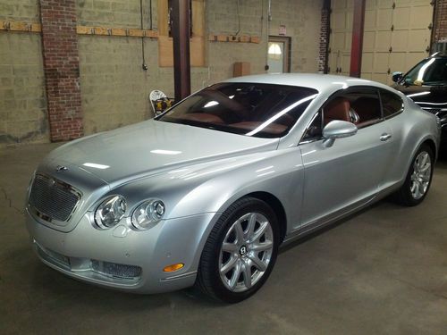 Silver 2005 bentley continental gt continental gt