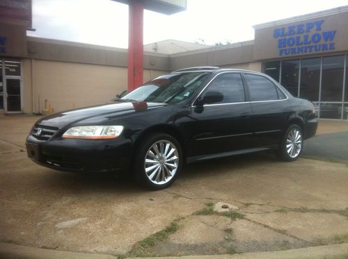 ***super clean*** '02 honda accord se - sunroof - chrome wheels