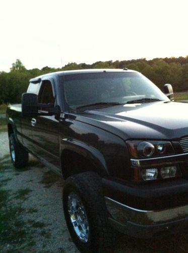 Chevrolet silverado 2500hd 4x4 duramax diesel