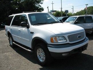 2002 ford expedition xlt leather four wheel drive 4x4 third seat suv very clean