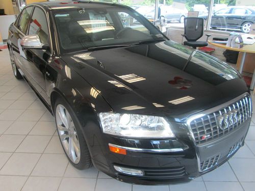 2009 audi s8, low miles, quattro, audi certified, loaded, 450hp!