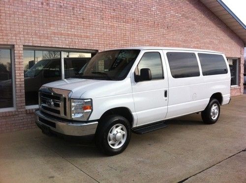 2008 ford e350 luxury seating 10 passenger van shuttle church conversion