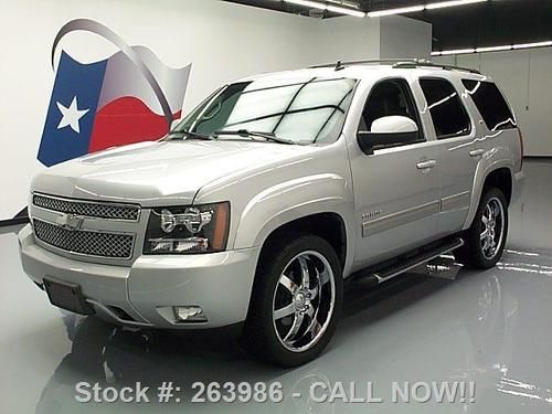 2012 chevy tahoe z71 sunroof nav rear cam dvd 22's 18k texas direct auto