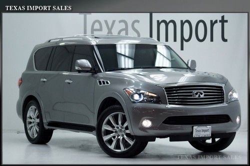 2012 qx56 8-passenger,rear dvd's,wheel pkg,1.49% financing