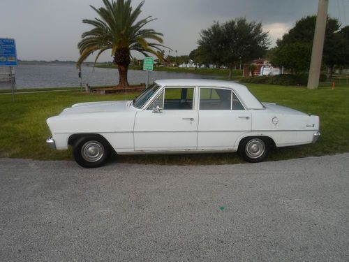 1966 chevrolet chevy ii nova sedan 4-door 3.8l