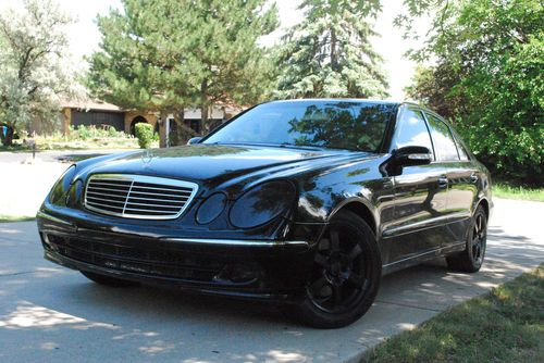 Mercedes benz 2003 e500 sport tuned up excellent condition