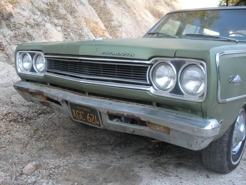 1968 plymouth satellite sport station wagon