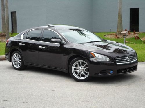 2011 nissan maxima s 3.5l cvt transmission sunroof alloy wheels super clean car