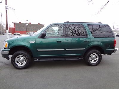 2000 ford expedition xlt 4x4 green v-8 auto clean clean carfax no reserve