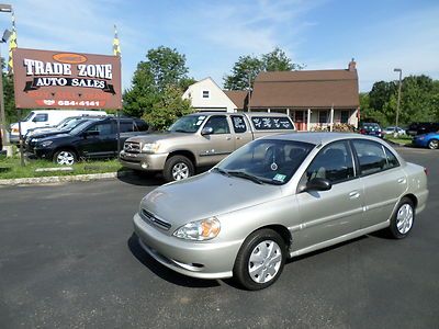 No reserve 2002 kia rio under 65k miles!!