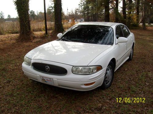2003 buick lesabre custom sedan 4-door 3.8l  white