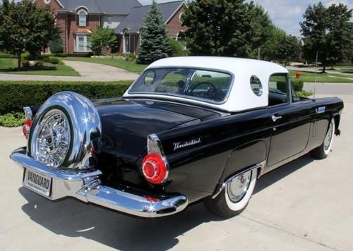 1956 thunderbird 2 top air power steer pwr brakes restored gorgeous