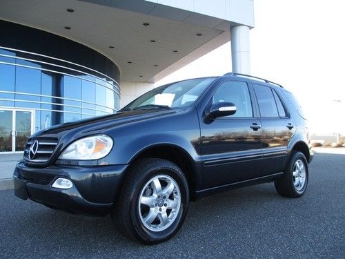 2004 mercedes-benz ml500 awd navigation loaded 1 owner stunning