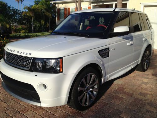 2013 land rover range rover sport supercharged sport utility 4-door 5.0l