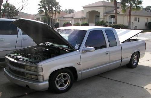 1993 gmc ext cab truck/sothern comfort interior--ss exterior