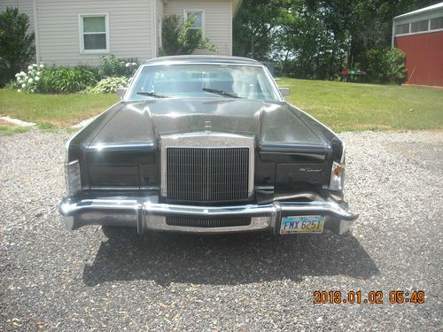 1978 lincoln continental base hardtop 4-door 7.5l