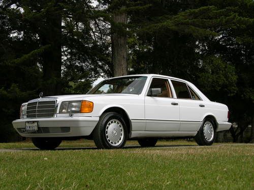 1989 mercedes-benz 300se - 22k miles - full history - perfect and show quality