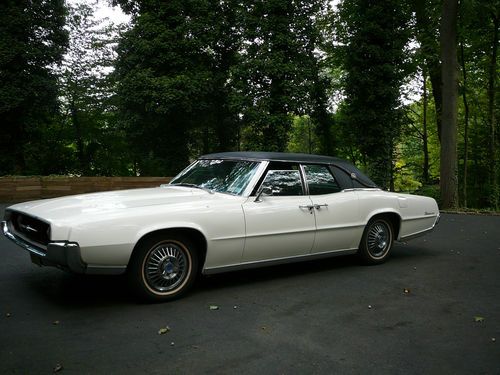 1967 vintage ford thunderbird in pristine condition