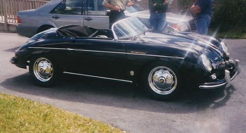 '56 porsche speedster style - mixed parts - garage kept - no reserve