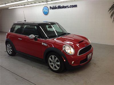 Mini cooper "s" supercharged 6spd fully loaded all power lowmiles