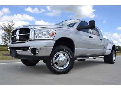 2007 dodge ram 3500 mega cab slt 4x4 diesel low miles