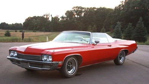 1972 buick convertible / centurion