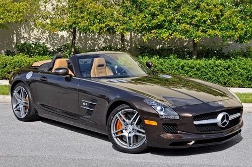2012 mercedes-benz sls amg roadster!! $230,375 msrp!! only 700 miles!!!