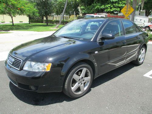 '05 audi a4 special edition blk/blk