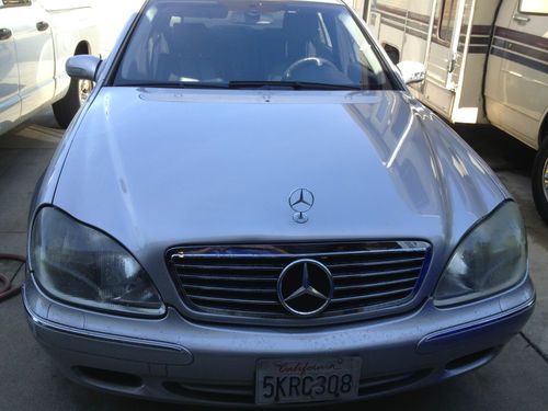 2002 mercedez benz s 500 sedan v8