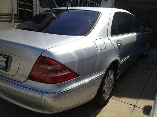 2002 MERCEDEZ BENZ S 500 SEDAN V8, US $7,500.00, image 2