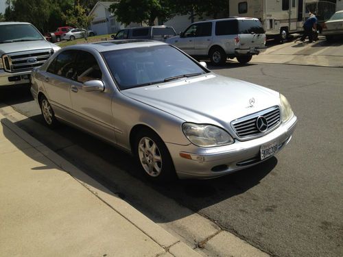 2002 MERCEDEZ BENZ S 500 SEDAN V8, US $7,500.00, image 3