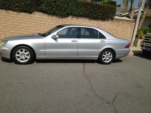 2002 MERCEDEZ BENZ S 500 SEDAN V8, US $7,500.00, image 4